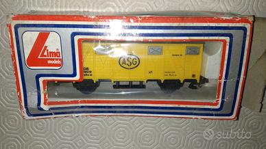 Lima carro chiuso DB livrea gialla - 303164