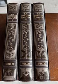 La Sacra Bibbia, SAIE editore, 3 volumi.