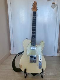 Telecaster Eko con Humbucker e pick-up fender