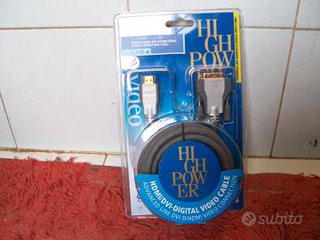 Cavo  HDMI - DVI  vintage nuovo