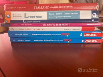 Libri liceo di scienza umane del 1 e 2 anno