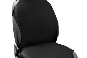 Coprisedili elasticizzato in poliestere nero