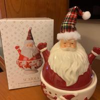 Scatola natalizia in ceramica