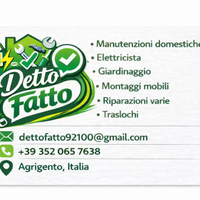 DETTO FATTO - Manutenzioni domestiche, Elettricist