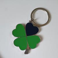 Portachiavi Baci© a forma di quadrifoglio