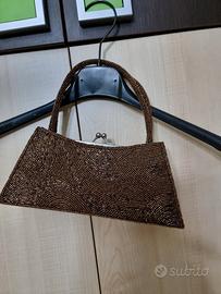 Borsa pochette gioiello bronzo