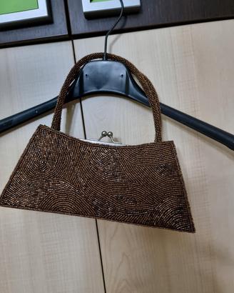 Borsa pochette gioiello bronzo