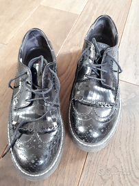 Scarpe nere donna in vernice, nr 36, marca Kammi