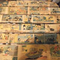 Sedia vintage con decoupage Topolino