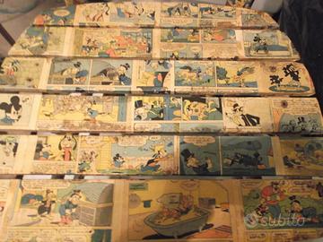 Sedia vintage con decoupage Topolino