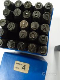 punzoni acciaio inox vintage 