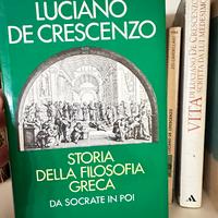 Libro de crescenzo storia della filosofia greca