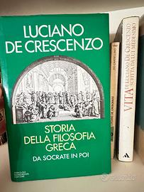 Libro de crescenzo storia della filosofia greca