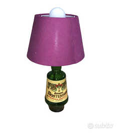 Lampada di design bottiglia amaro Montenegro