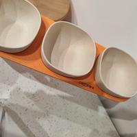 set Pedrini aperitivo cocktail 3 ciotole