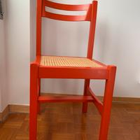 Sedia in legno/paglia
