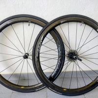 Ruote copertoncini in carbonio Miche Carbon RC 38