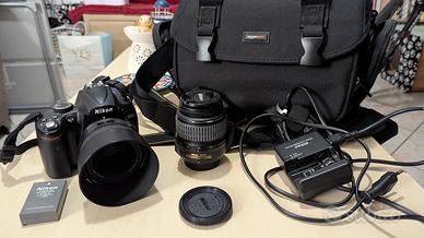 Nikon D5000 + obiettivo Nikkor 50mm 1.8