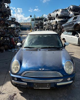 RICAMBI MINI COOPER ONE 1.6 BENZINA ANNO:2004