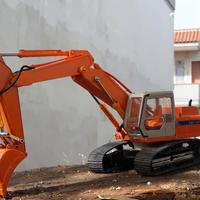 modellino escavatore fiat hitachi