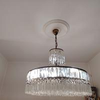 lampadario in cristallo anni 60