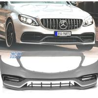 PARAURTI ANTERIORE MERCEDES CLASSE C W205 18- LOOK