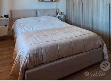 Letto matrimoniale contenitore