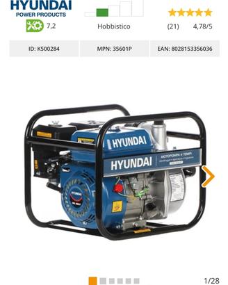 motopompa Hyundai