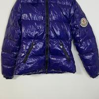 Moncler giacca puffer S piuma viola