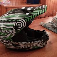Casco HJC cross/enduro M verde