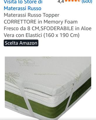 Topper h.cm 8