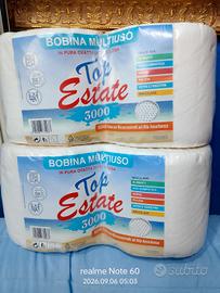 Bobina  rotoloni per cucina 5 confezioni  15€