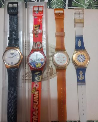 lotto swatch vintage da collezione 