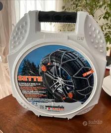 Catene da neve Weissenfels Clack & Go L140 nuove