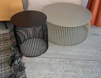 Tavolino laCividina Turi Turi ø70xH30 cm Fango