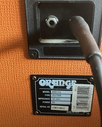 Amplificatore Orange micro terror +cassa 1x12