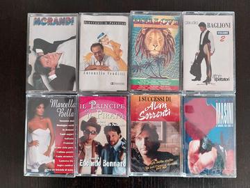 Cassette Morandi Venditti Baglioni Masini Bennato