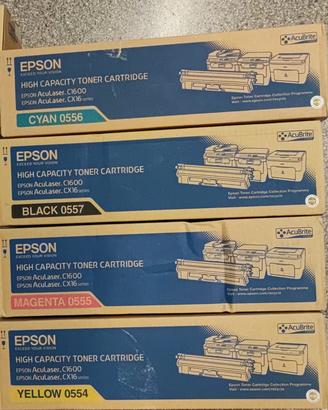 Toner Epson stampante AcuLaser C1600 e CX16