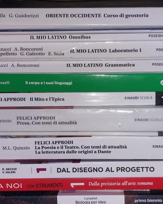 Libri scolastici liceo scientifico Pitagora