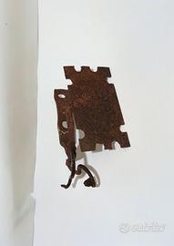 Antico Autentico pezzo di carretto siciliano in fe