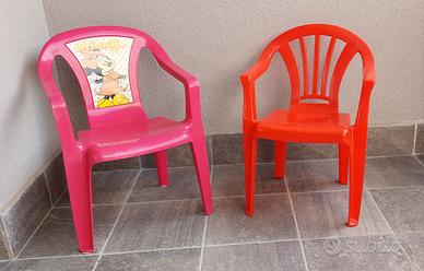 Seggioline con braccioli