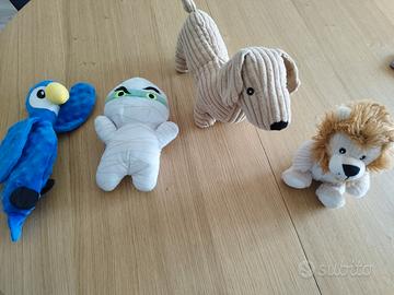 Kit 4 peluches – come in foto