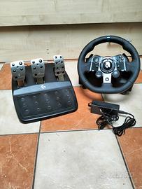 Volante e Pedaliera Logitech G923 (PC, Ps4, Ps5)