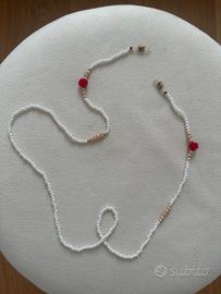 Catenella per occhiali sole o vista