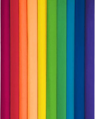 Rotoli di carta crespa bambini,10 colori arcobalen