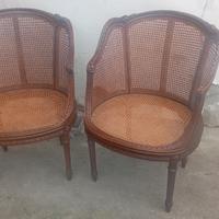 poltroncine stile luigi XVI 