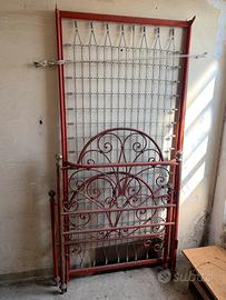 Letto vintage in ferro battuto