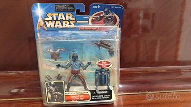 Star Wars Jango Fett 2002 Deluxe Nuovo