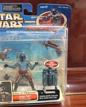 Star Wars Jango Fett 2002 Deluxe Nuovo