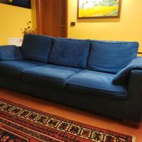 Divano 3 posti + pouf